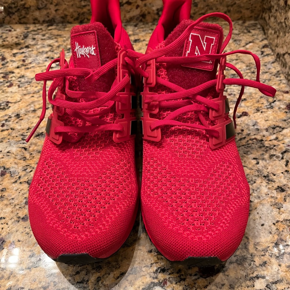 Nebraska Huskers red sneakers!!!!!
